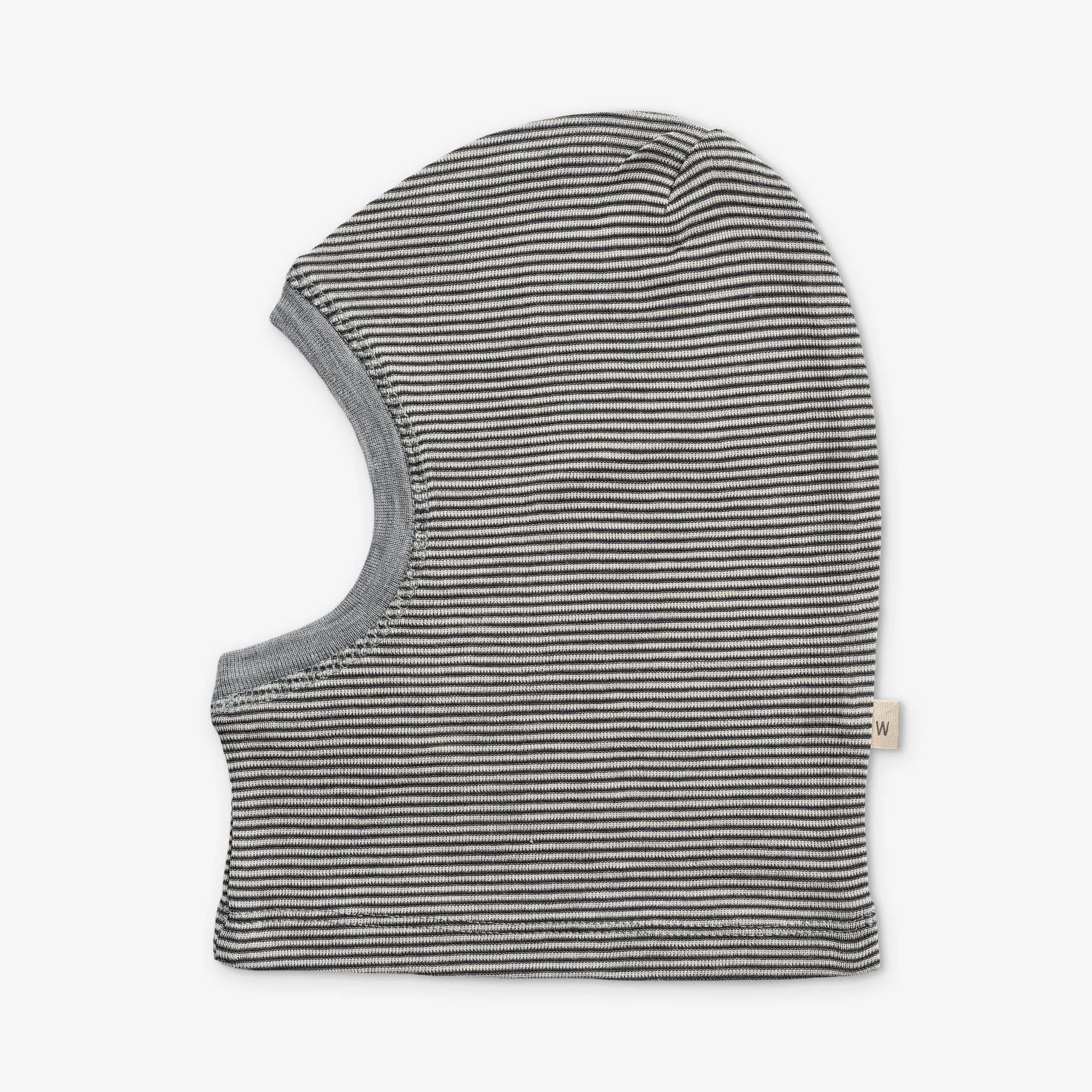 2 Wool Balaclava Kim - navy stripe