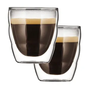Bodum Pilatus Espresso 2.5 oz Glass Set of 2