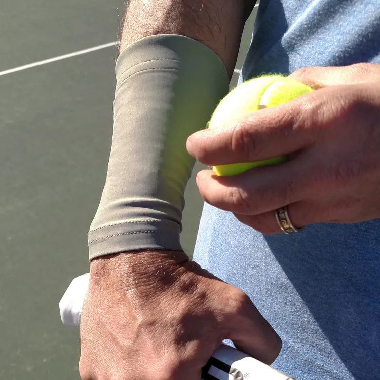 Brown Six Inch Protective Wrist Sleeves