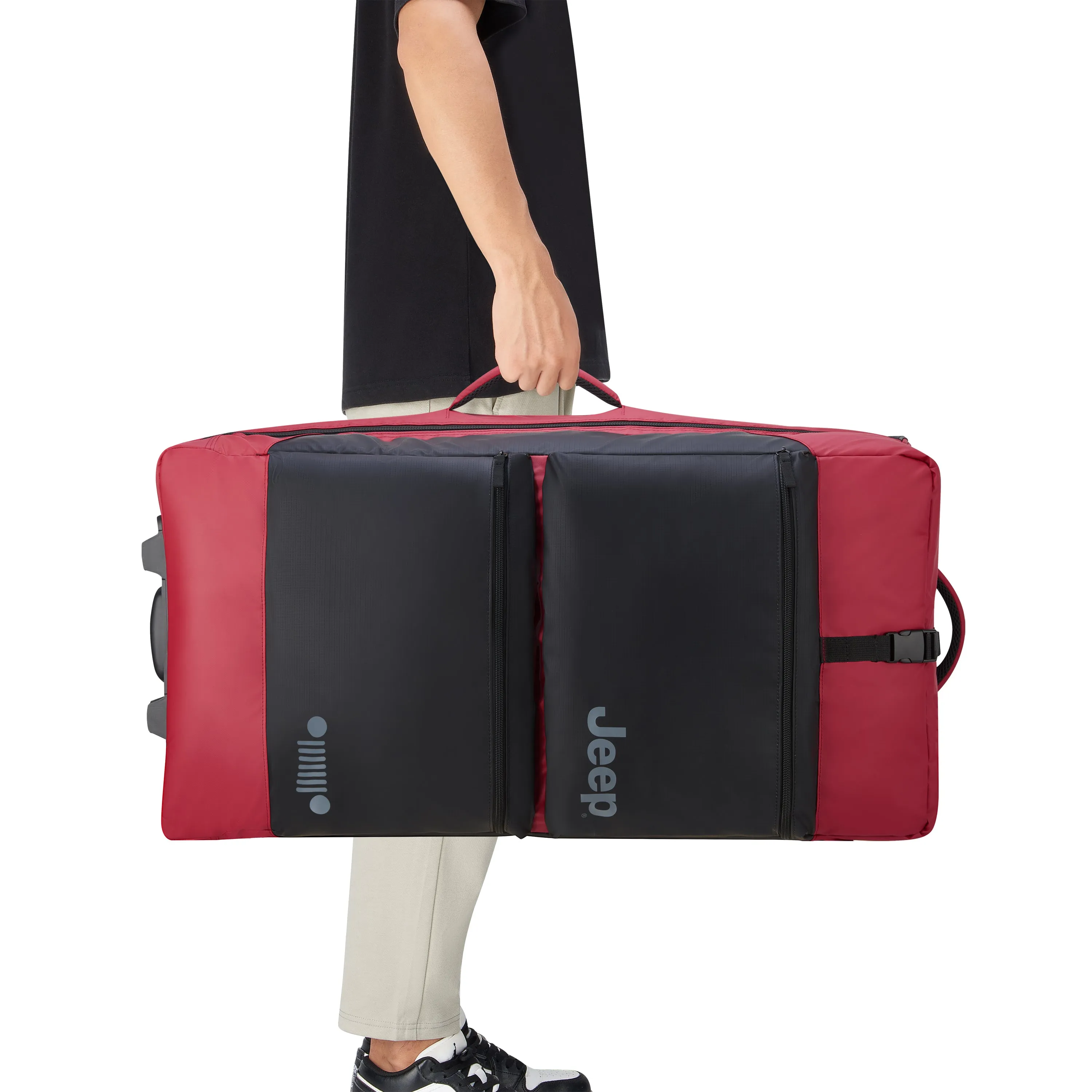 JS006B - Large Rolling Duffel Bag
